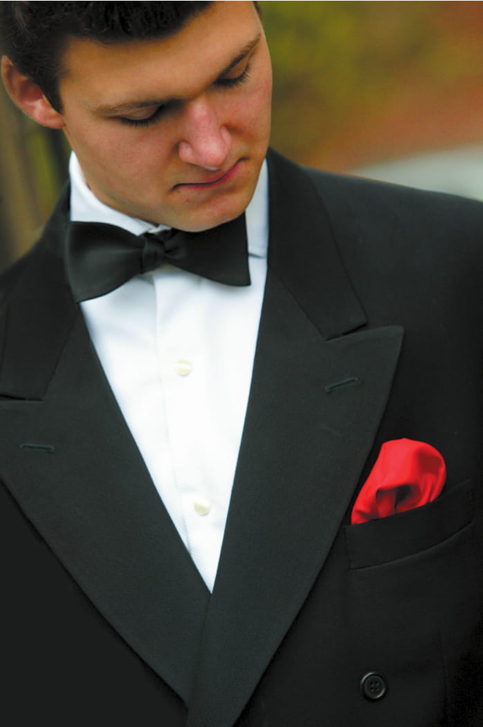 Black tie image 1
