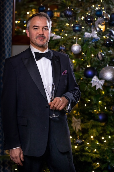 Black Tie with Black Jacket